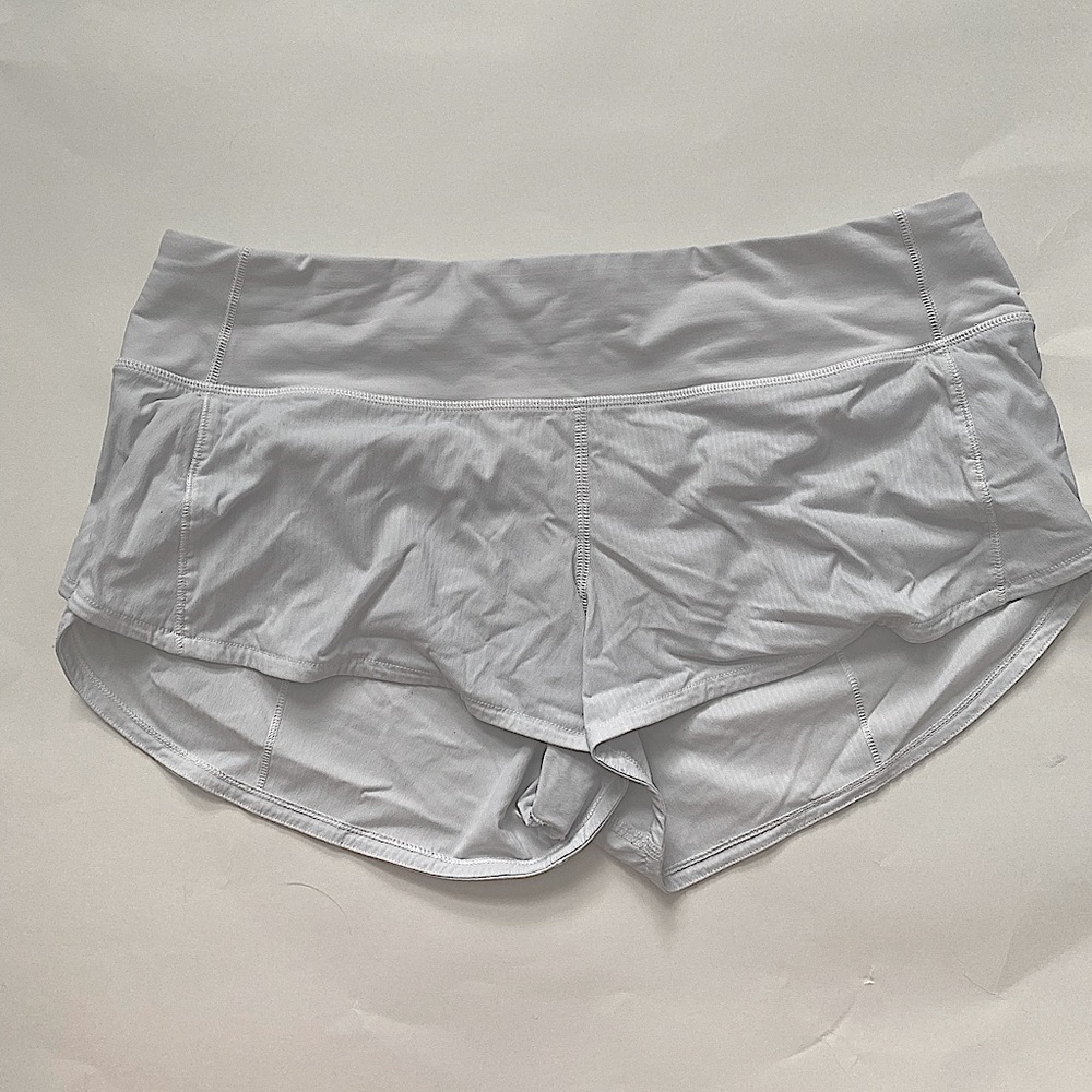 Lululemon Speed Short Size 6 White